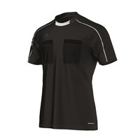 adidas Schiedsrichter -Trikot, offiz.Shirt der FIFA, EM+BL2016, schwarz, Kurzarm