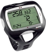 Mares Tauchcomputer Nemo Wide 2 TC mit Dry Bag - selbstwechselbare Batterien