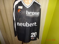 Brose Baskets Bamberg Jako Spieler Langarm Sweatshirt + Sponsoren + Nr.20 Gr.L