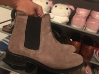 Damen Stiefeletten 38 Beige wie Neu 