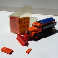 Saurer D290 330 Winterdienst mit Schneepflug RMM Roskopf 1:87 OVP