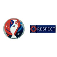 Euro 2016 EM Frankreich Respect Patch Badges Logo Aufbügler alle Trikots DFB 