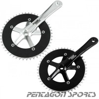 Sturmey Archer Kurbelgarnitur Kettenblatt  42 - 48 Zähne Singlespeed Fixie Bike