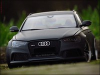 1:18 Tuning Audi A6 C7 RS6 Avant - Daytonagrau Matt - Sport-Quattro - Alufelgen