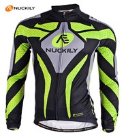 Atmungsaktiv Herren Radfahren Radtrikot Fahrradtrikot Langarm Cycling Jersey