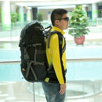 wasserdichte Trekking Camping Reise Rucksack Pack Ranzen mit Regenabdeckung C6Z2