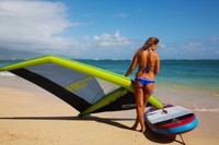 IRig UND Fanatic Viper Air SUP aufblasbares Windsurf Board Neu Stand Up