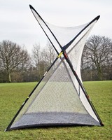 LONGRIDGE Übungsnetz Trainingsnetz Netz mit Zielscheibe | 300x272x180 cm +++ NEU