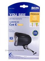 80 Lux Busch&Müller  LED E-Bike Spezialscheinwerfer Cyo Premium  (für 6-42Volt)