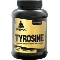 Peak Tyrosin (10,42€/100g) Aminosäure 120 Kapseln a 950mg, L-Tyrosin