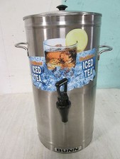 "Bunn Tds-3" H.D. Commercial Stainless Steel 3gal Iced Tea Holder / Dispenser