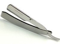 Rasiermesser Nassrasur Wechselklingenrasierer Bart Herren Razor silber 14 cm