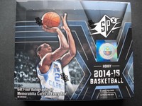 Upper Deck NBA Basketball Trading Cards SPx 2014/15 Hobby Box 4 Hits Auto !!