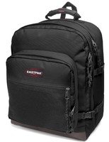 EASTPAK Schulrucksack Schwarz ULTIMATE Rucksack mit Lederboden