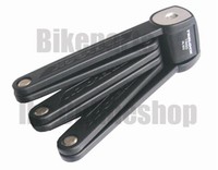 TRELOCK FS 300 Trigo Faltschloss Fahrradschloss schwarz mit Halter 85 cm