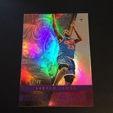 2014-15 Prestige Premium Lebron James Card #47 Bonus Shots Purple Parallel #/49