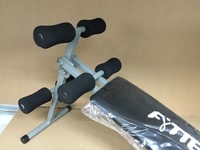 Bauchtrainer Trainingsbank Sit up Rückentrainer Fitnessbank Schrägbank 