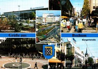 Grüße aus Bochum , Ansichtskarte , gelaufen
