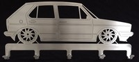 Schlüsselbrett Edelstahl Keyboard VW GOLF 1 Limo 4-Türer OZ
