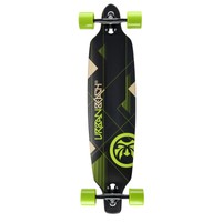 Urban Beach Longboard Twin Tip, nexus green, TY5053B + Multi Skatetool+InEar KH