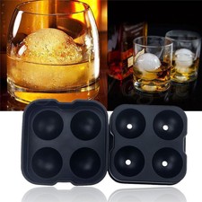 Whiskey Ice Cube Ball Maker Mold Sphere Mould Party Tray Round Bar Silicone