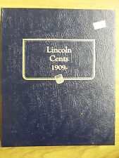 1909-1995 Whitman Lincoln Cents Book With Coins
