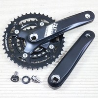SR SUNTOUR  XCT JR-T202 Kurbel 42 32 22 Zähne 4 kant Kurbellänge 152 mm schwarz