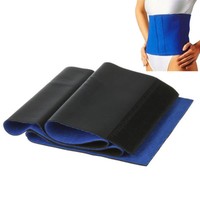 Damen Herren Schlankheitsgürtel Weight Loss GürtelÜbung Sauna Body Shaper Blau