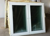 Kunststofffenster Zweiflügel , Fenster , D/K, D/K  1,87 m x 1,36 m