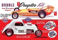AMT ERTL 1:25 Double Dragster 3 in 1 (2 Fahrzeuge) Neu OVP