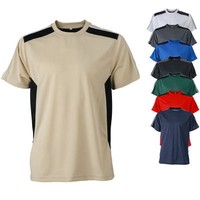 James & Nicholson Herren Kurzarm Funktions T-Shirt  verschiedene Farben S - XXXL