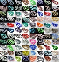 Glasslperlen Kristall Glasschliffperlen Rondell Facetten Perlen 6/8/10/12/14mm