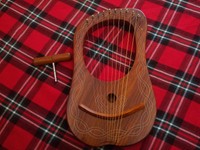 NEU LYRA HARFE 10 SAITEN ROSENHOLZ/LYRA 10 PALISANDERHOLZ + TRAGETASCHE