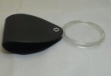 Pocket Folding Magnifier Magnifying Glass Loupe In Soft Pouch Photo