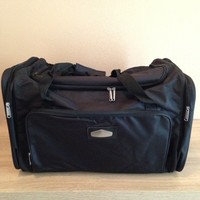 Eisstock GROßE Eisstocktasche mit Holzeinsatz     NEU