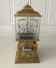 Goodies Vintage Yellow Gum Ball Machine Dispenser Embossed Cuspids 1970's
