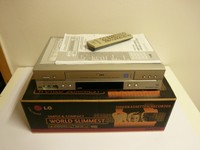 LG LV4745 VHS-Videorecorder in OVP, inkl. BDA & FB, 2 Jahre Garantie