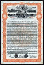 1926 Germany: Bavarian Palatinate Consolidated Cities - $1000 Gold Bond