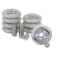 Powerslide Inlineskate Rollenset mit Kugellager 84mm Abec 5 