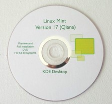 Linux Mint Version 17 (Qiana) 64 bit with KDE Desktop