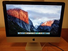APPLE IMAC A1311 21.5" Core I3 w/3.2 GHz 1 TB Sata HD 4 GB Ram EL Capitan 10.11