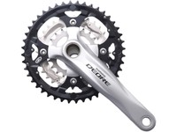 Fahrrad Tret Kurbel Shimano Deore 22 32 44 Zähne 175mm FC M 590 silber