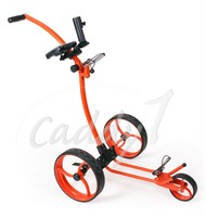 Design Golf Trolley CADDYONE 110 Orange, nur knapp 6kg