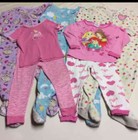 Lot Of 5 Girls Pj's Size 3T