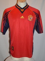 Trikot von Spanien, Größe L, Weltmeisterschaft 1998,  von Adidas,  -SELTEN-