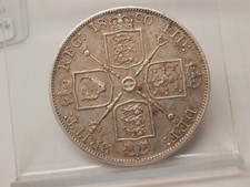 1890 Great Britain Double Florin Km# 763