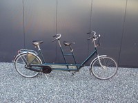 1 Tandem Fahrrad VANRAAM für 2 Erwachsene