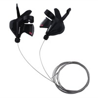 Fahrrad Bicycle 3x8 Speed 24 Speed Shifter Trigger W/Cables For SHIMANO SL-M310