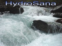 HYDROSANA Detox Elektolyse Fußbad Wellness Spa mit 3 Spulen + 1000 g Salz