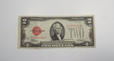 Series of 1928-D Red Seal $2 Legal Tender Us Note Very Fine Fr#1505